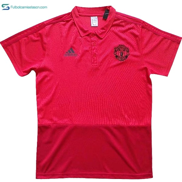 Polo Manchester United 2017/18 Rojo Marino